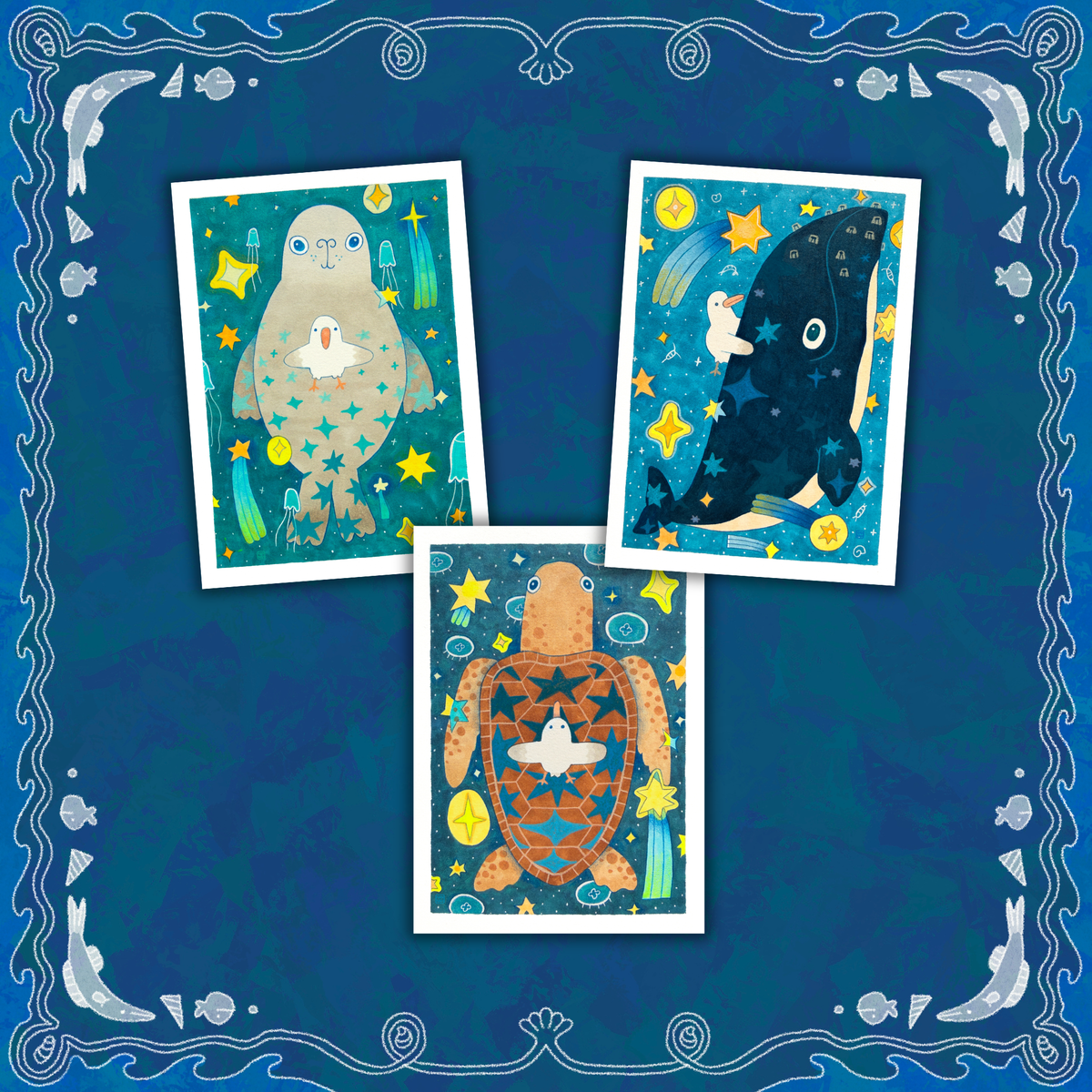 Starry Sky Migration Prints