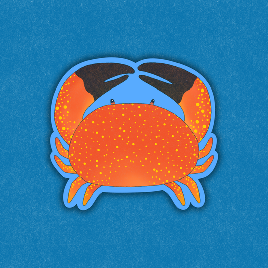 Tasmanian Giant Crab Sticker