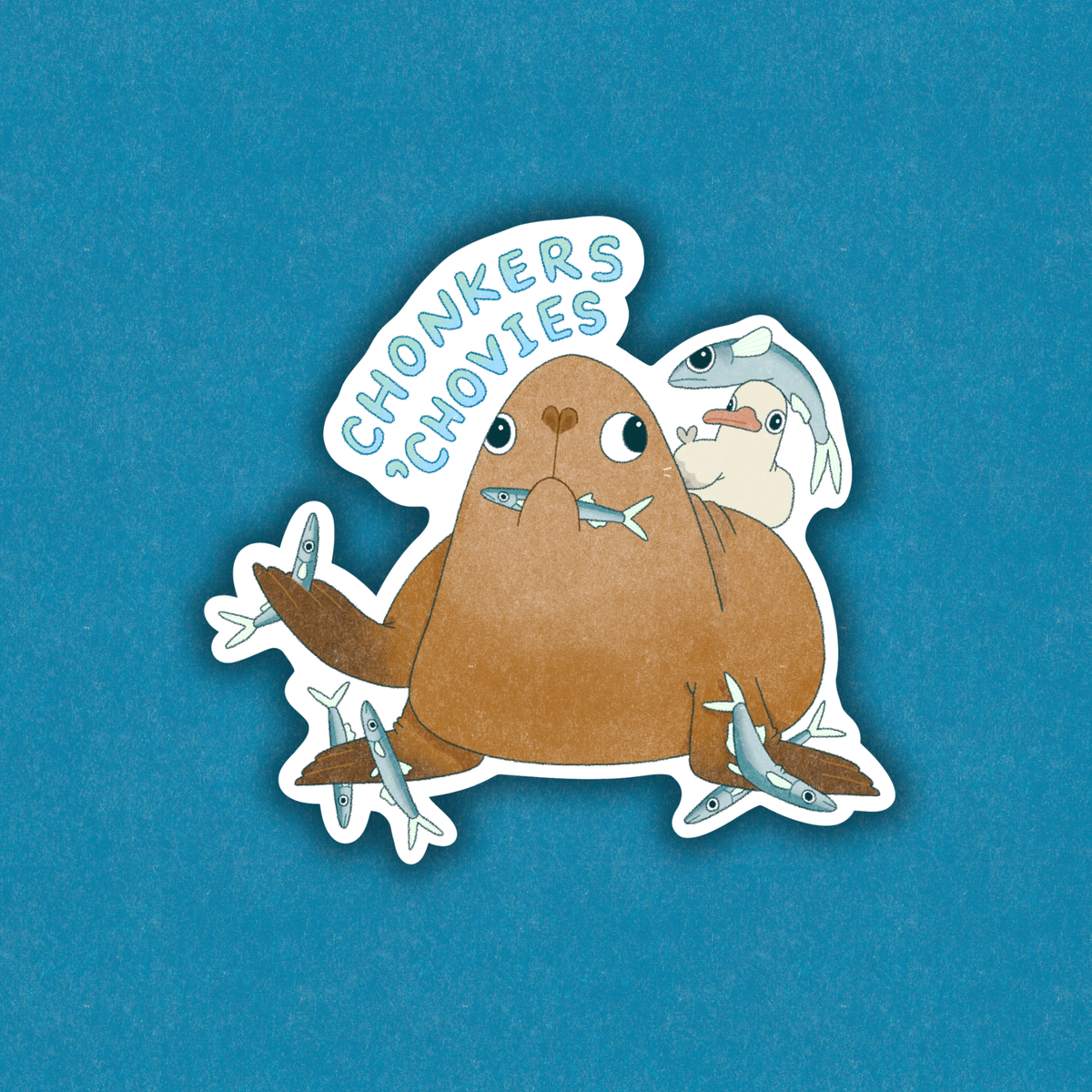 Chonkers 'Chovies Sticker