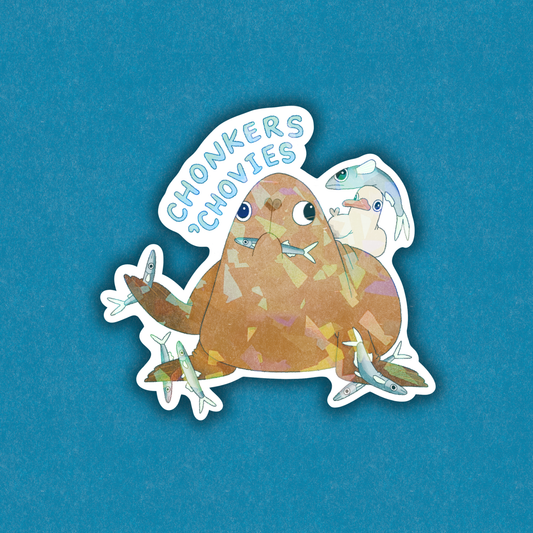 Chonkers 'Chovies Sticker