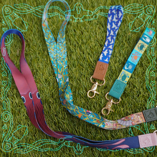 Salty Sea and Shores Lanyards